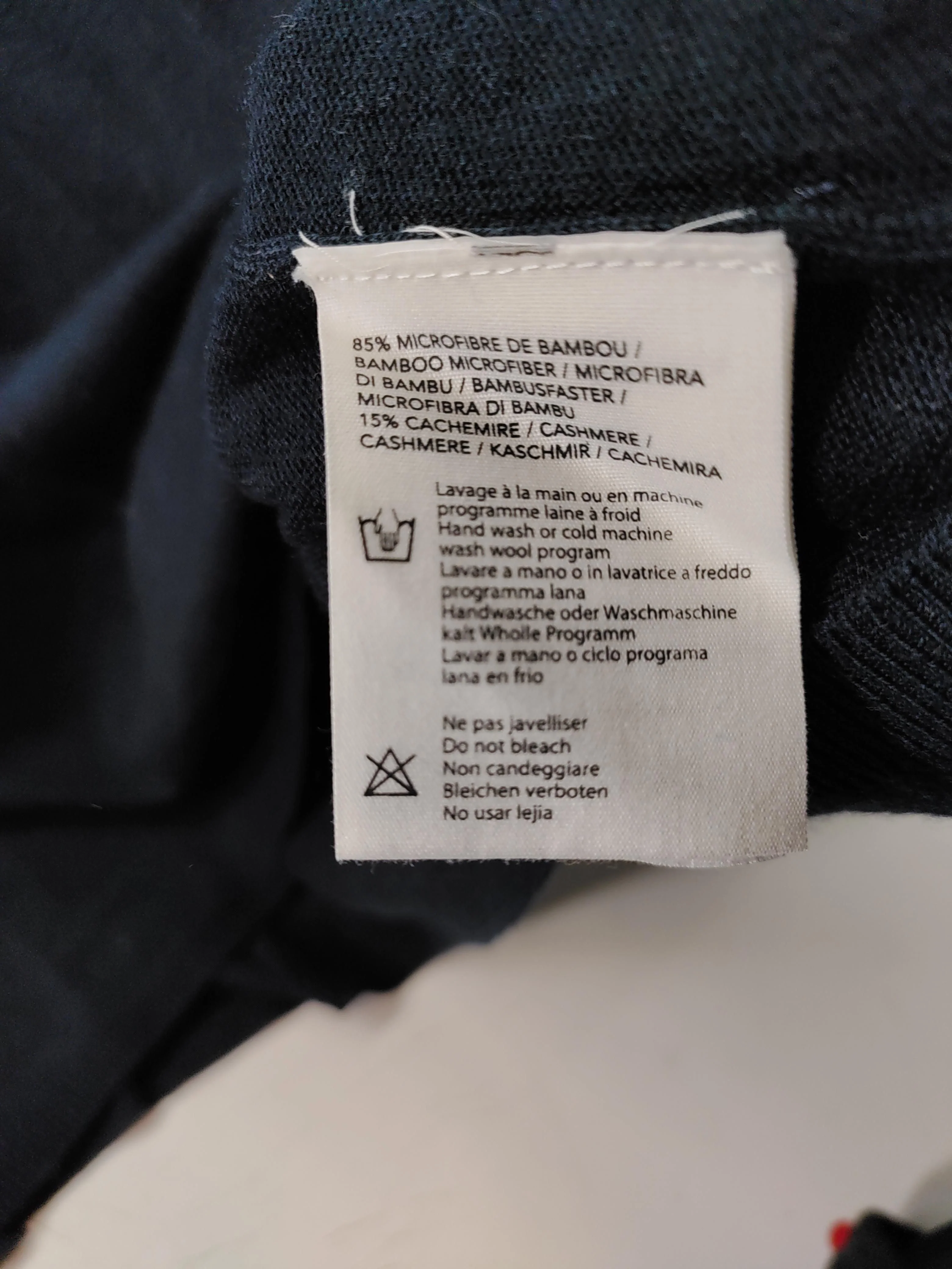 Absolut Cashmere Women's Jumper M Blue Cashmere with Other V-Neck Pullover - Image 6