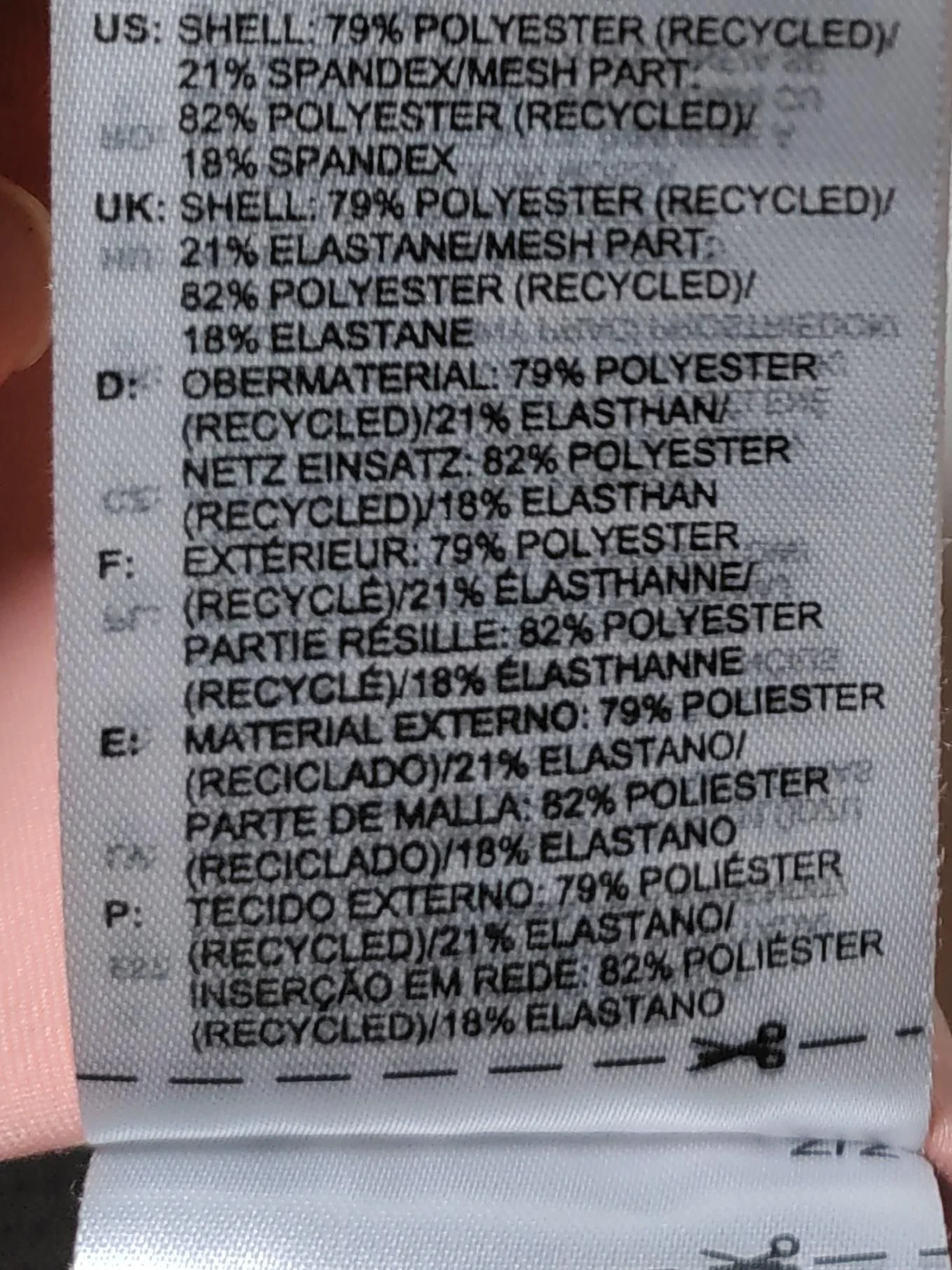 Adidas Women's Loungewear M Pink Polyester with Spandex Basic - Image 6