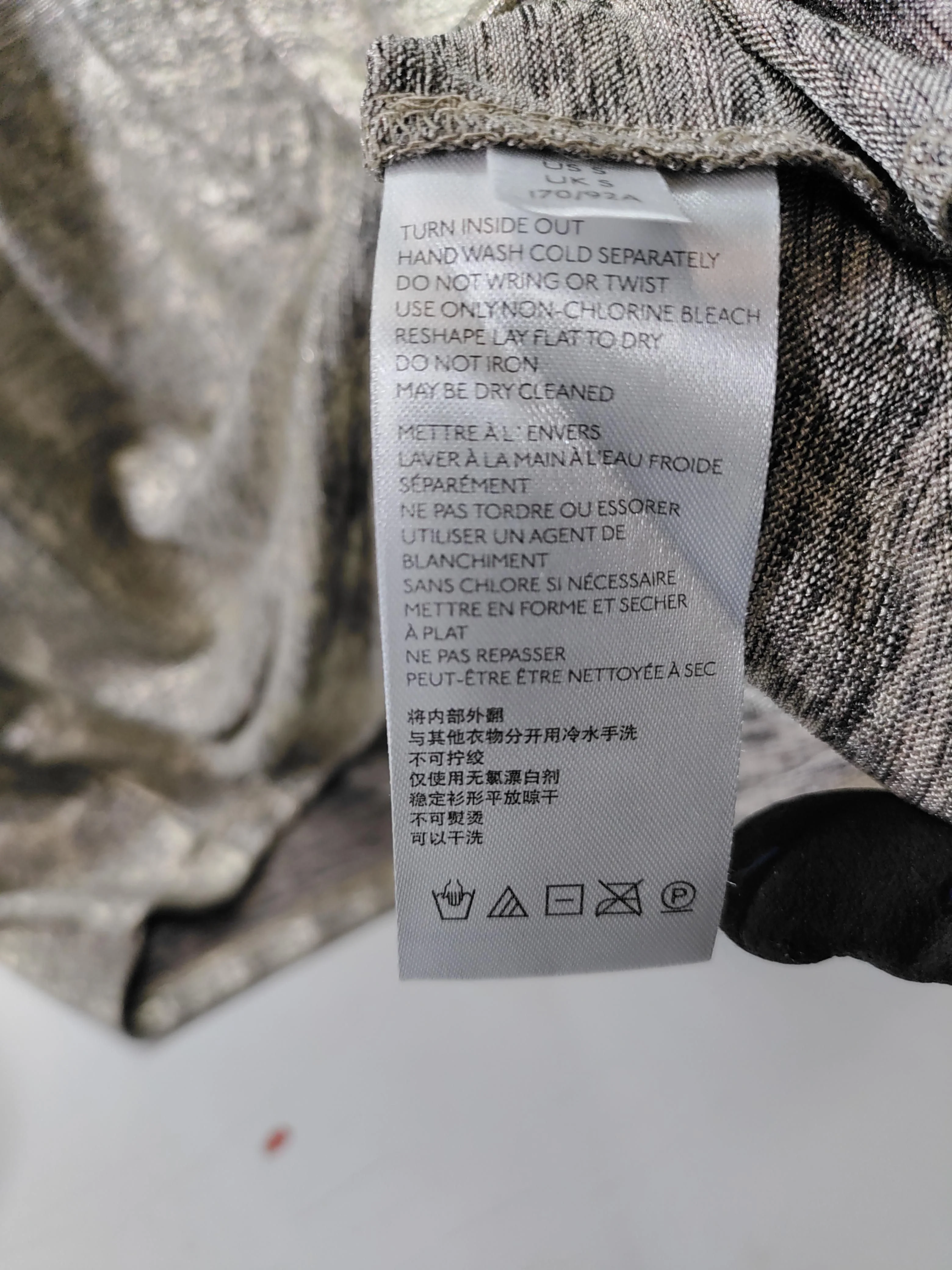 Anthropologie Women's Top S Silver 100% Other Short Sleeve Round Neck Basic - Image 6