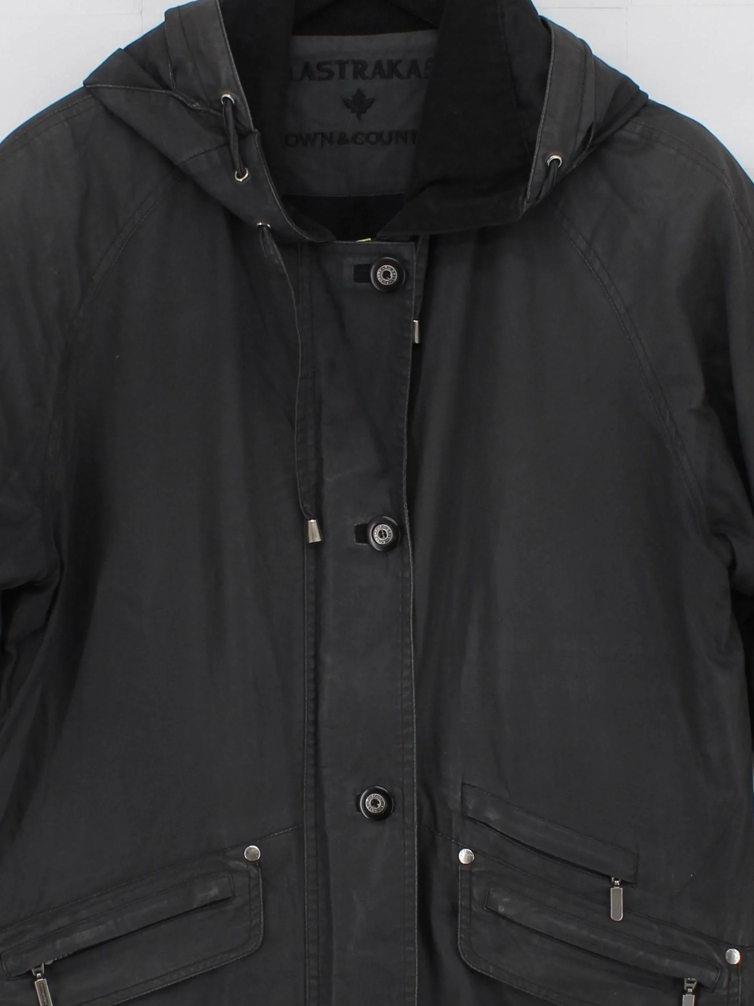 Astraka Parka jacket black - Image 3
