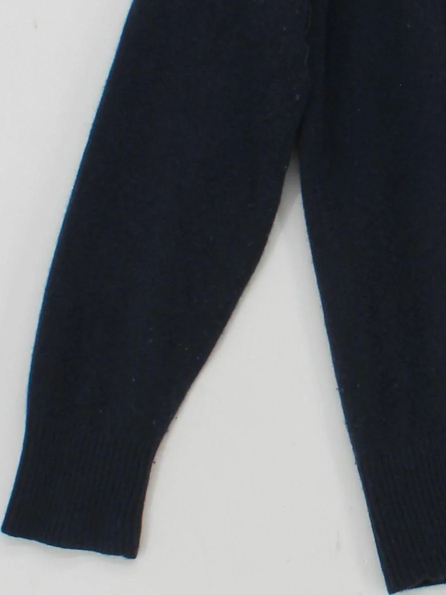 Autograph Men's Jumper XS Blue 100% Cashmere Crew Neck Pullover - Image 4