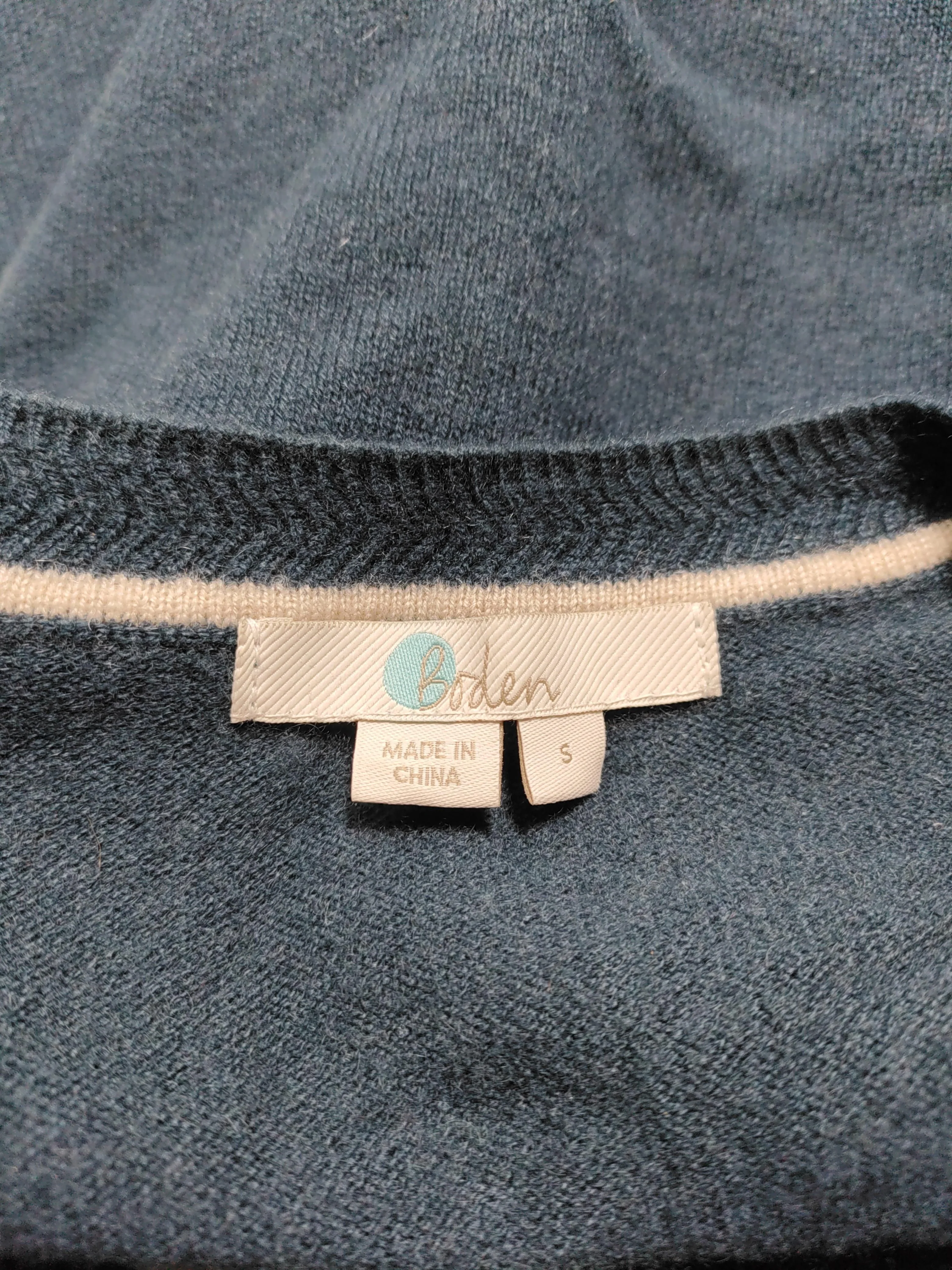 Boden Women's Cardigan S Blue 100% Cashmere Round Neck Cardigan - Image 6