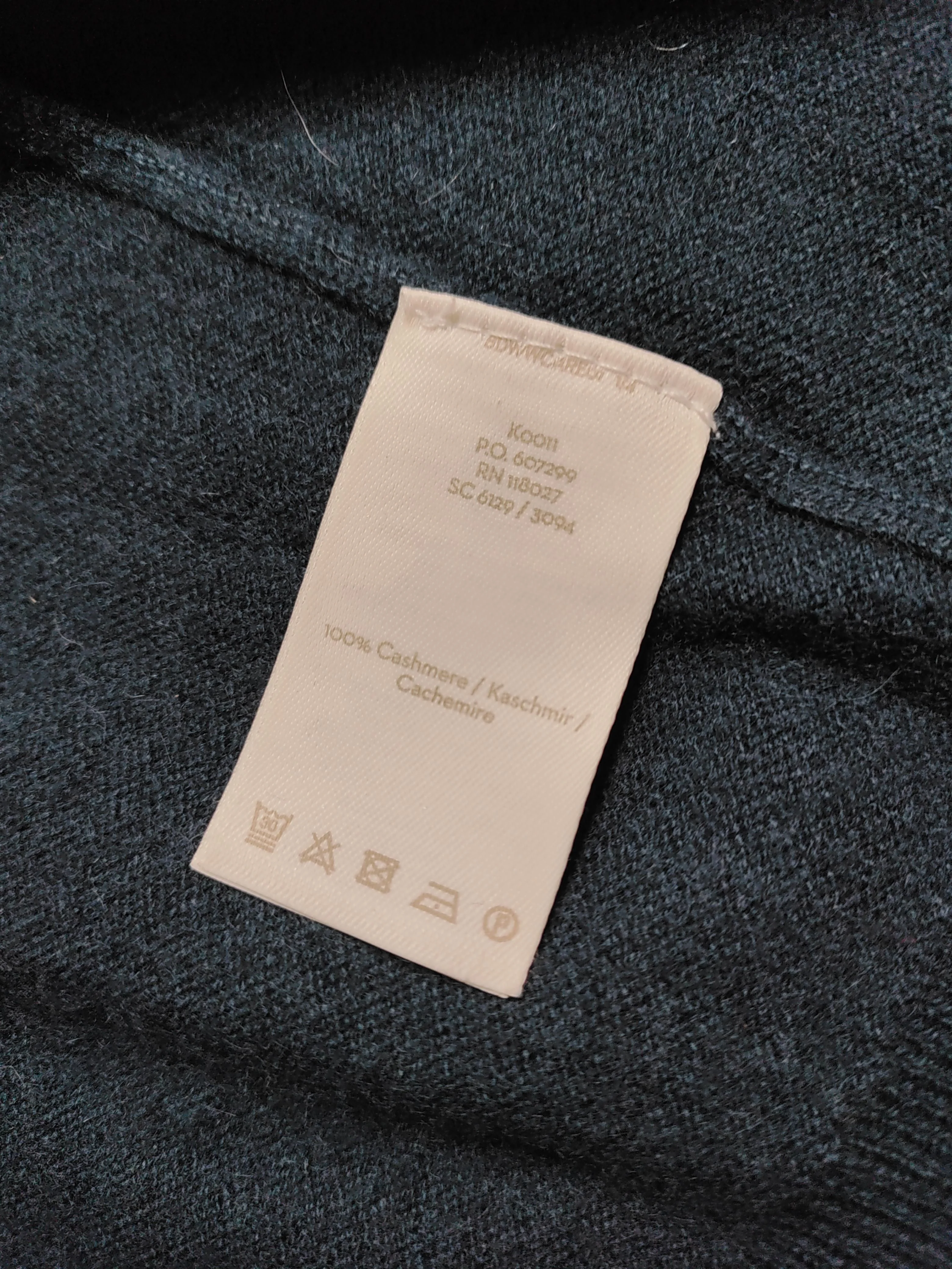 Boden Women's Cardigan S Blue 100% Cashmere Round Neck Cardigan - Image 7