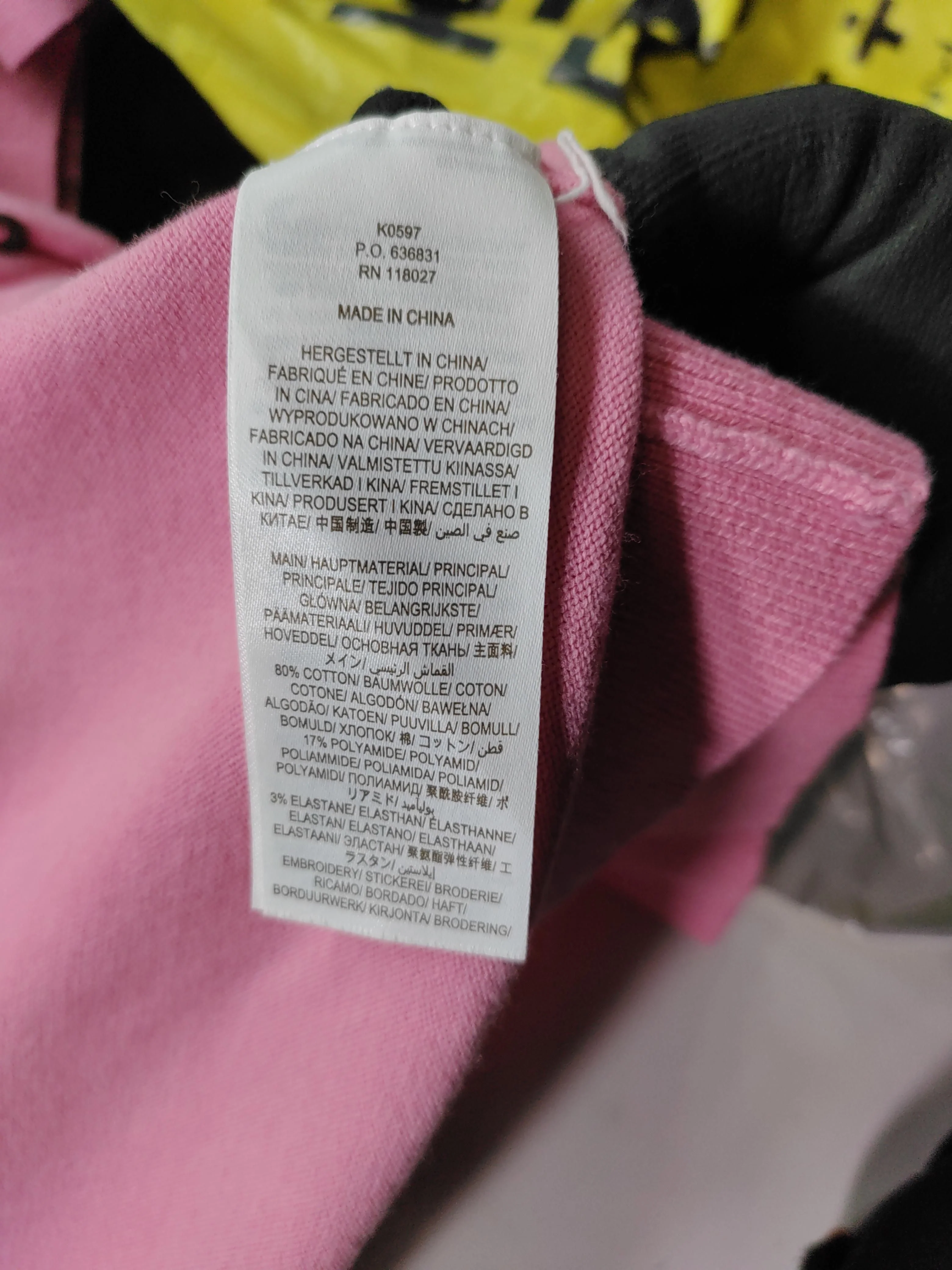 Boden Women's Top UK 14 Pink Cotton with Polyamide, Elastane Basic - Image 6