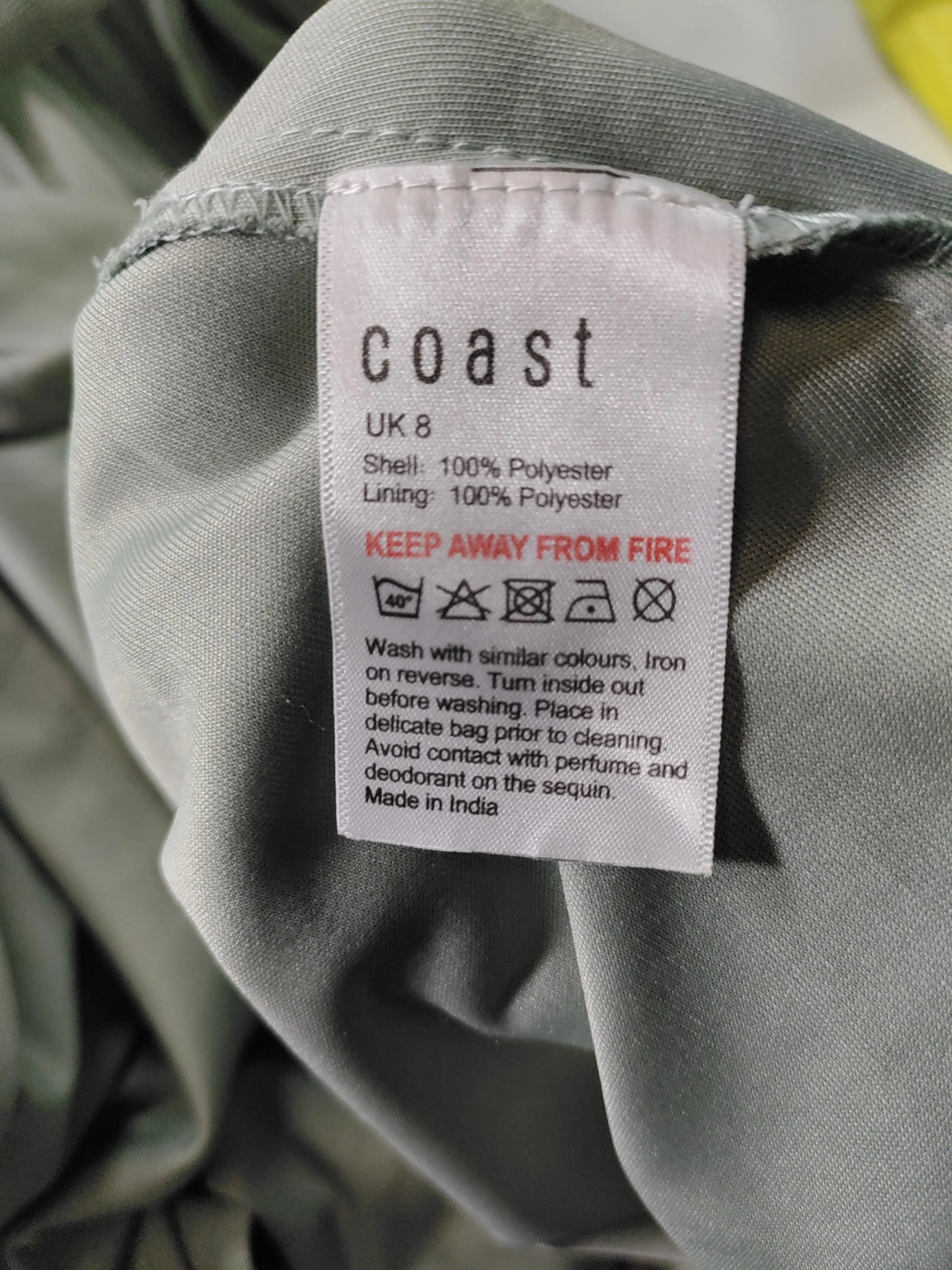 Coast Maxi Dress UK8 in Green - Image 6