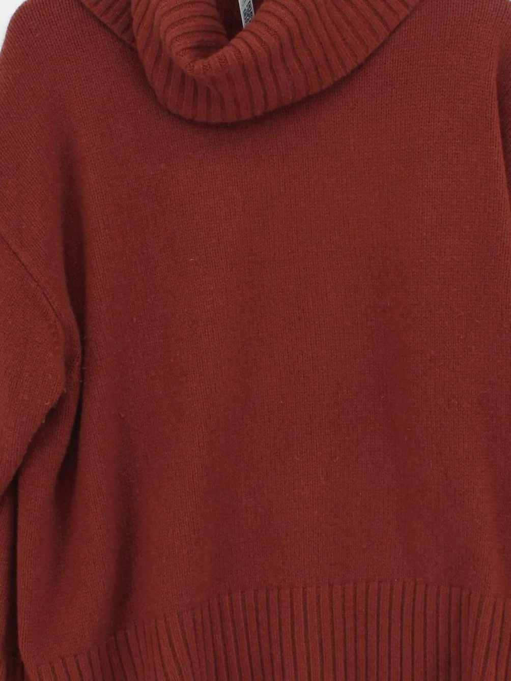COS Women's Jumper L Brown Cashmere with Polyamide Roll Neck Pullover - Image 3
