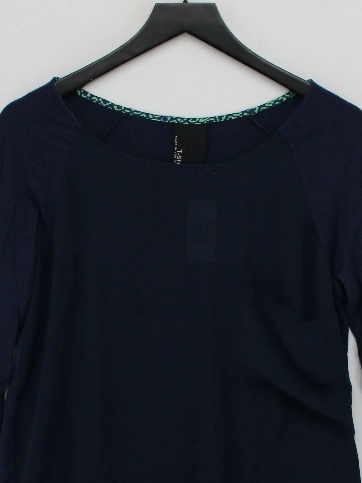 Dolan Women's T-Shirt S Blue Rayon with Spandex, Polyester Basic - Image 3