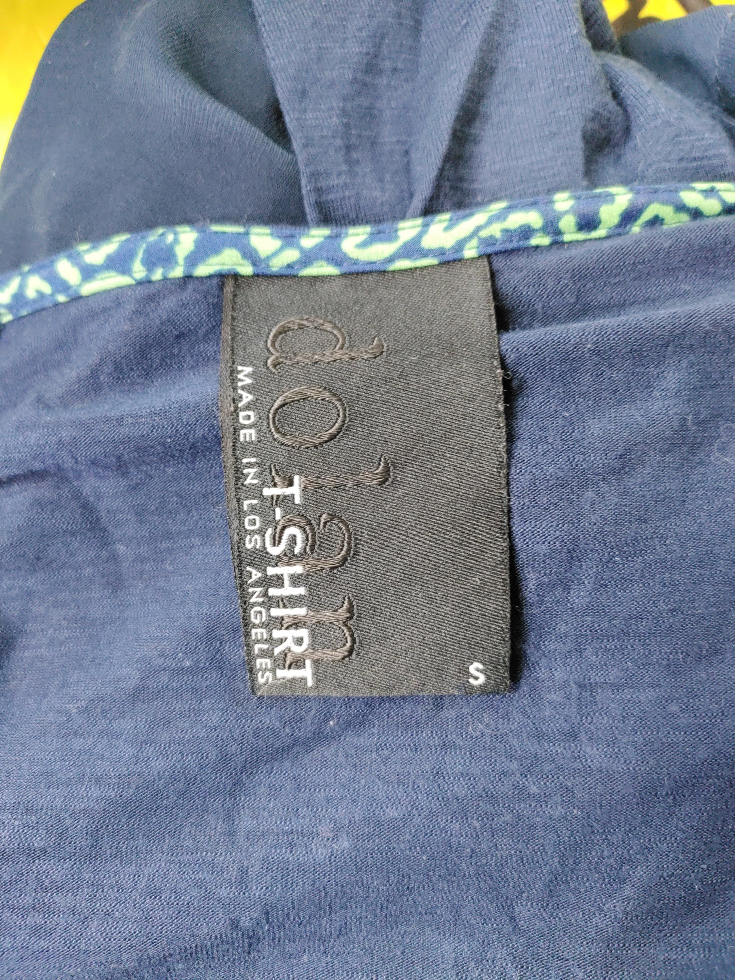 Dolan Women's T-Shirt S Blue Rayon with Spandex, Polyester Basic - Image 5