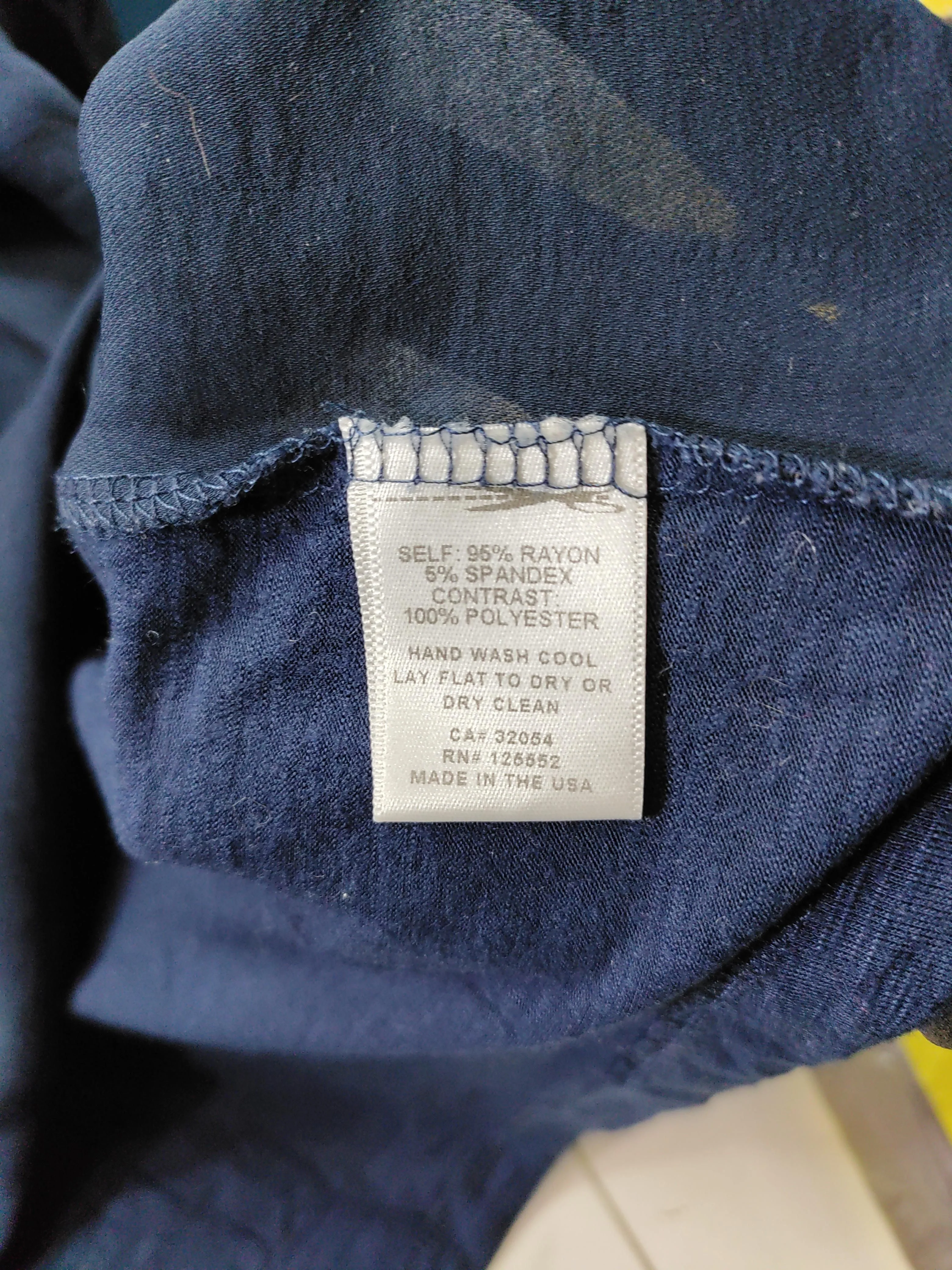 Dolan Women's T-Shirt S Blue Rayon with Spandex, Polyester Basic - Image 6