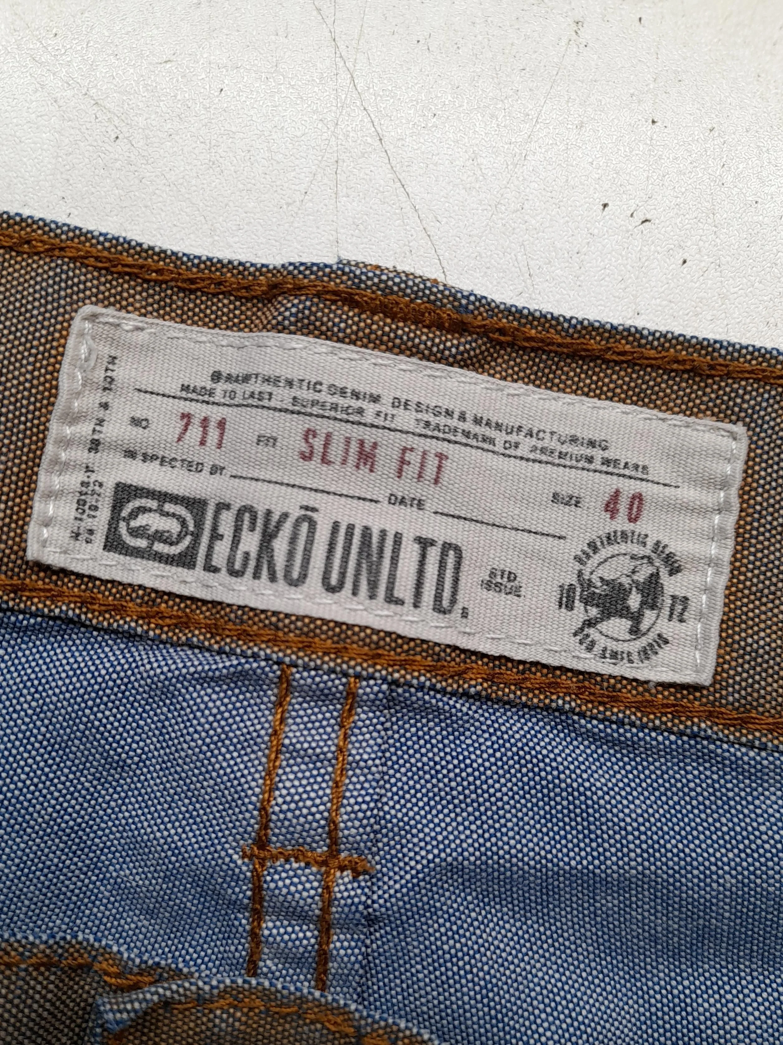 ECKO UNLTD. Men's Trousers W 40 in Brown Cotton with Polyester Straight Chino - Image 6