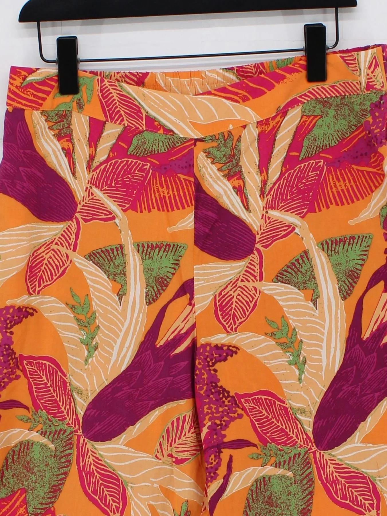 Fat Face Women's Trousers UK 14 Multi Floral 100% Viscose Wide-Leg Chino - Image 3