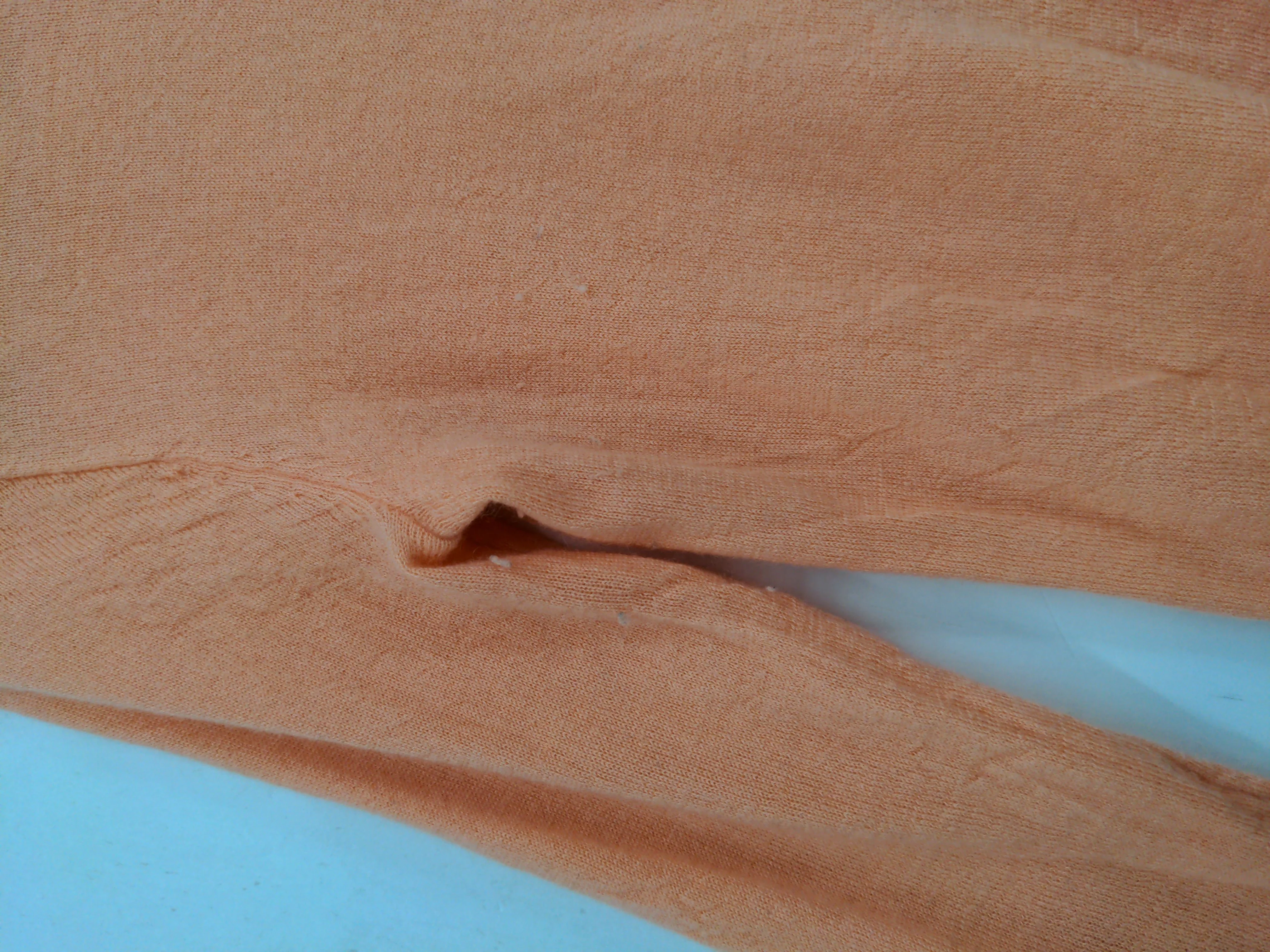 J. Crew Women's Cardigan XXS Orange 100% Cashmere Round Neck Cardigan - Image 5