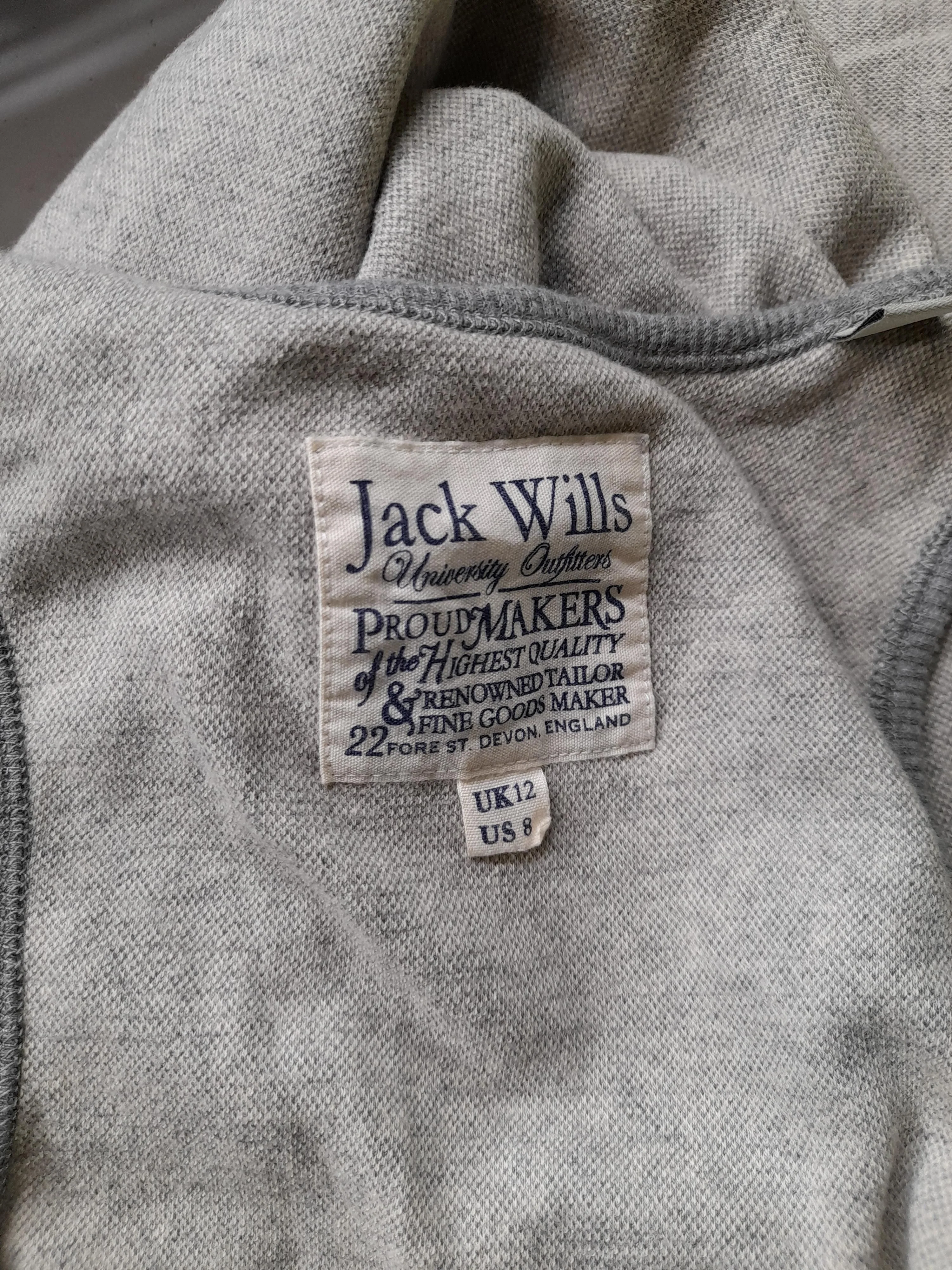 Jack Wills Women's T-Shirt UK 12 Grey Cotton with Elastane Basic - Image 5