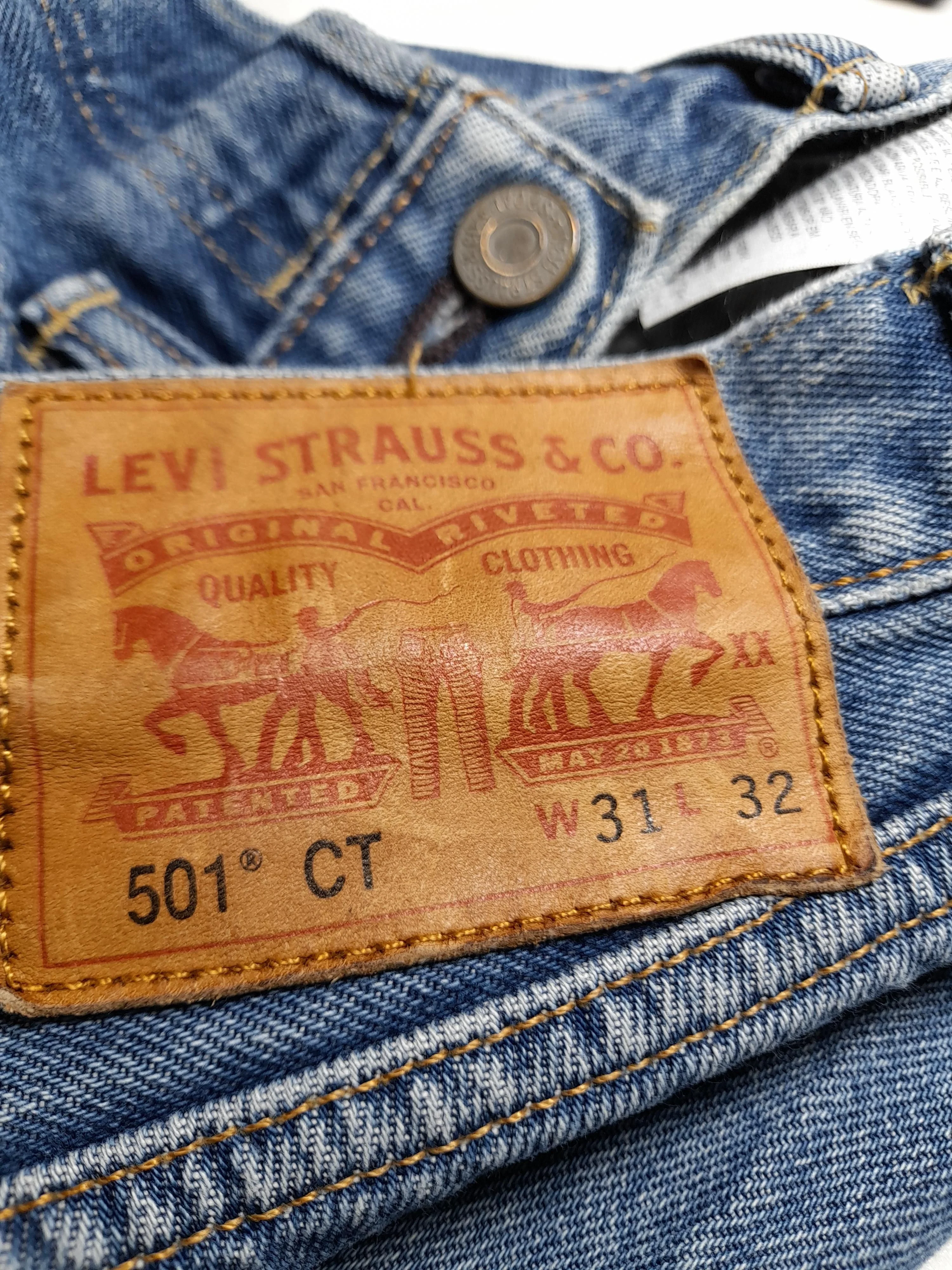 Levi’s Men's Jeans M Blue 100% Cotton Straight - Image 5