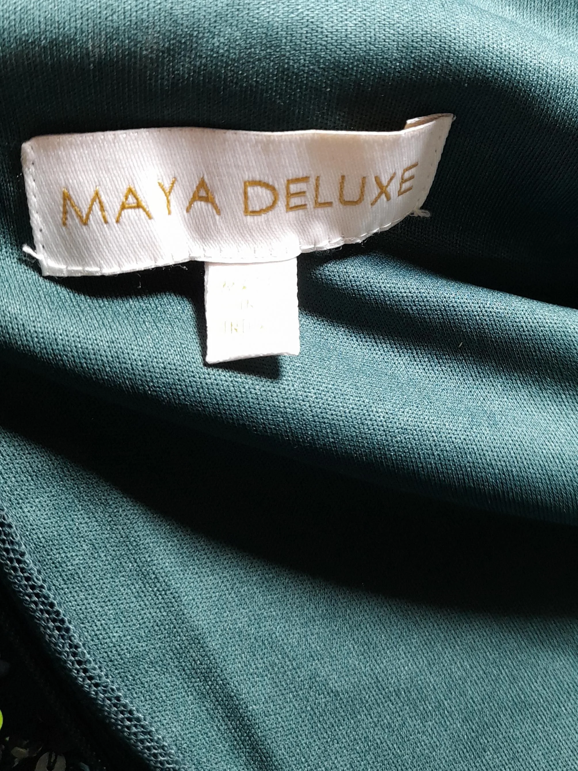 Maya Deluxe Maxi Dress UK14 in Green - Image 5