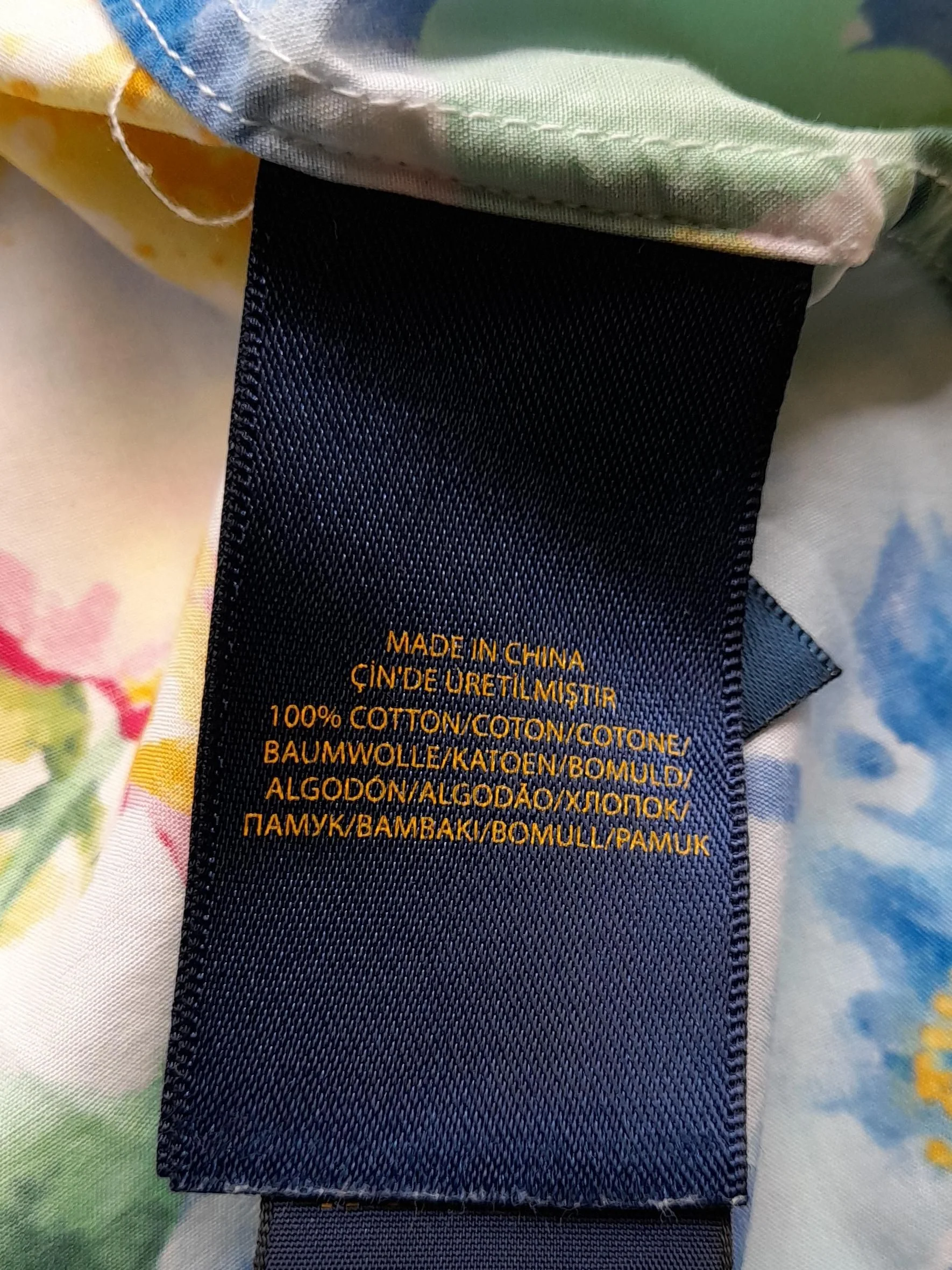 Ralph Lauren Women's Shirt UK 8 Multi 100% Cotton Basic - Image 6