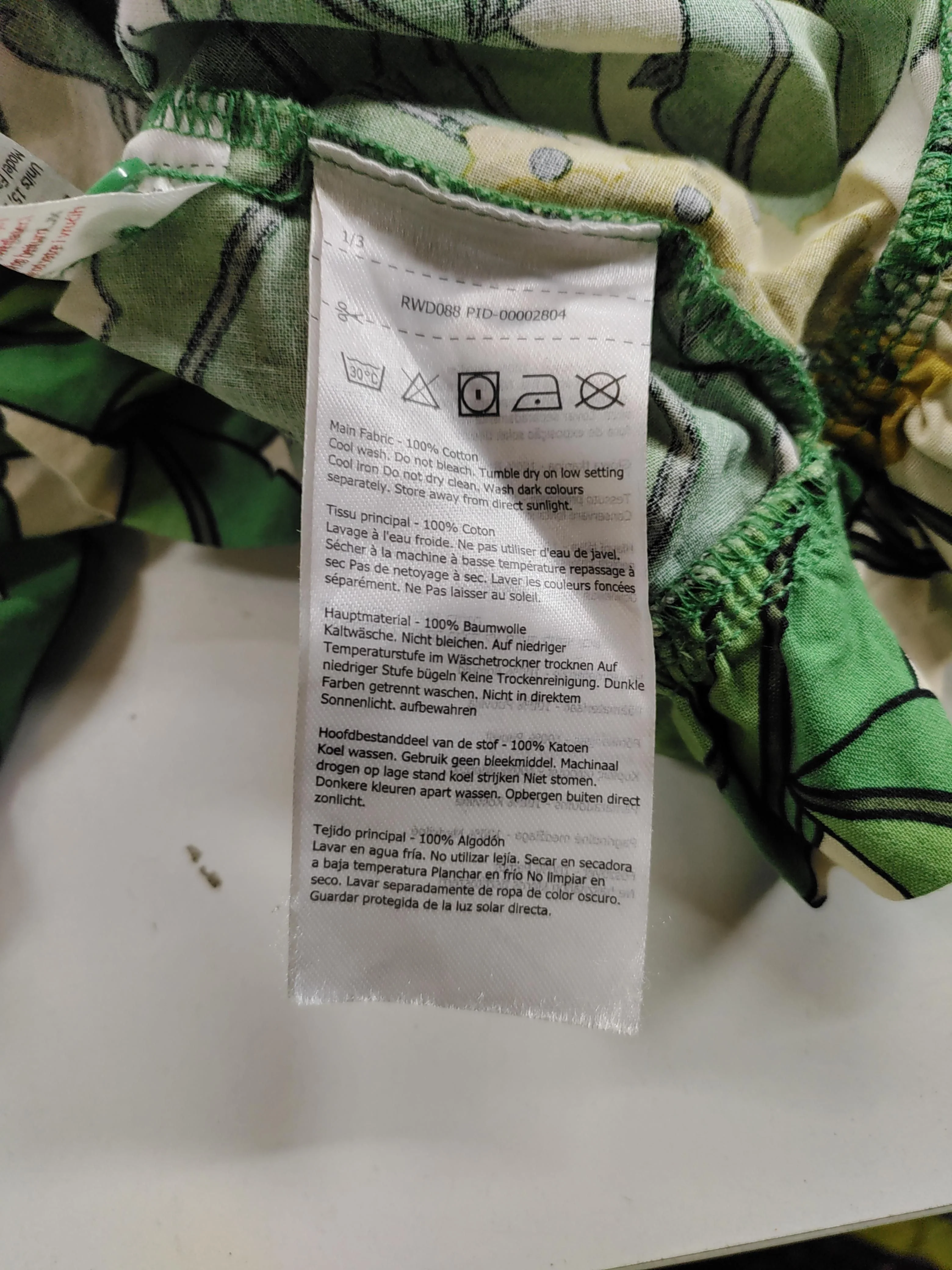 Regatta Women's Playsuit UK 14 Multi Floral 100% Cotton Playsuit - Image 6