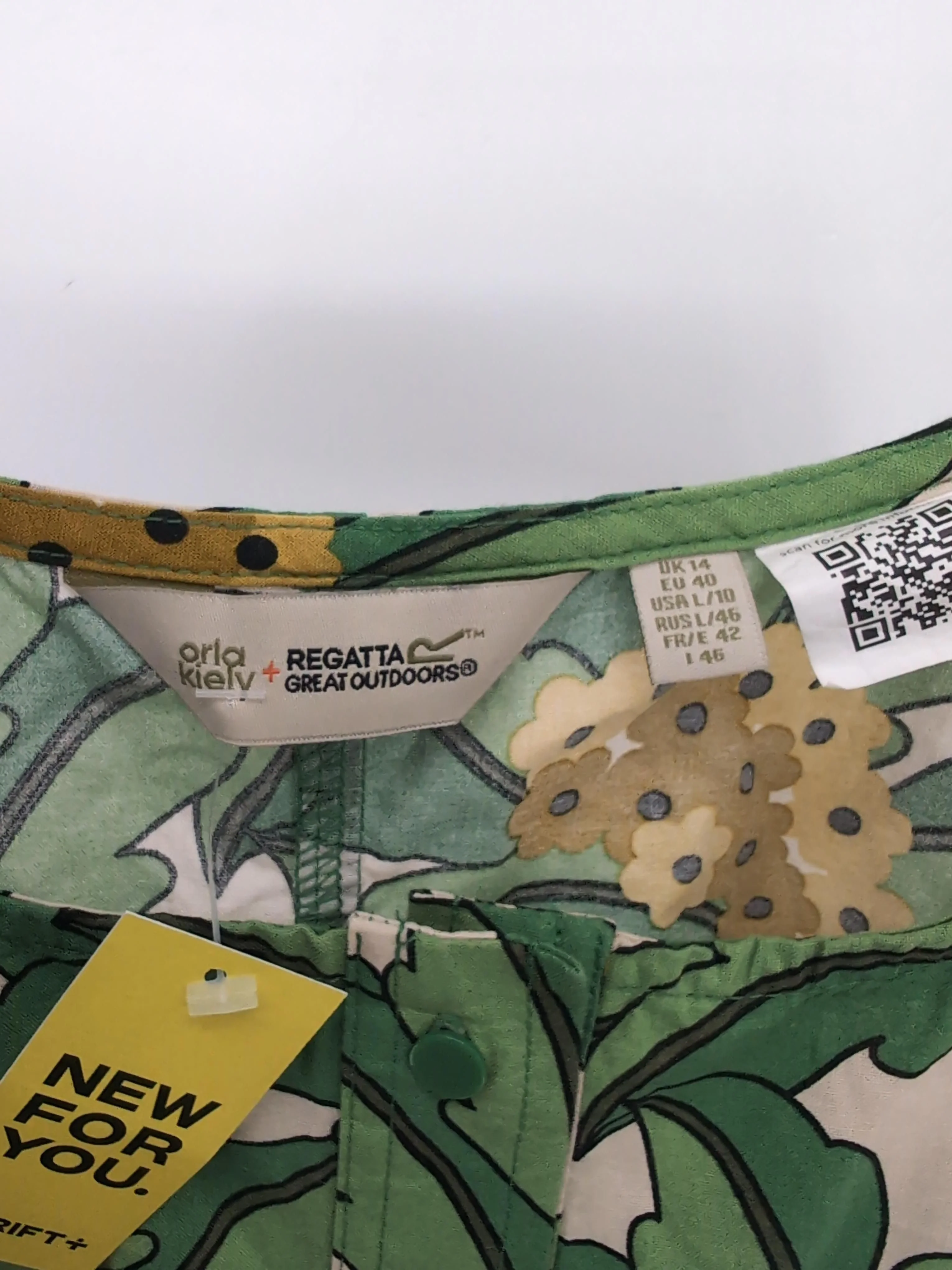 Regatta Women's Playsuit UK 14 Multi Floral 100% Cotton Playsuit - Image 7