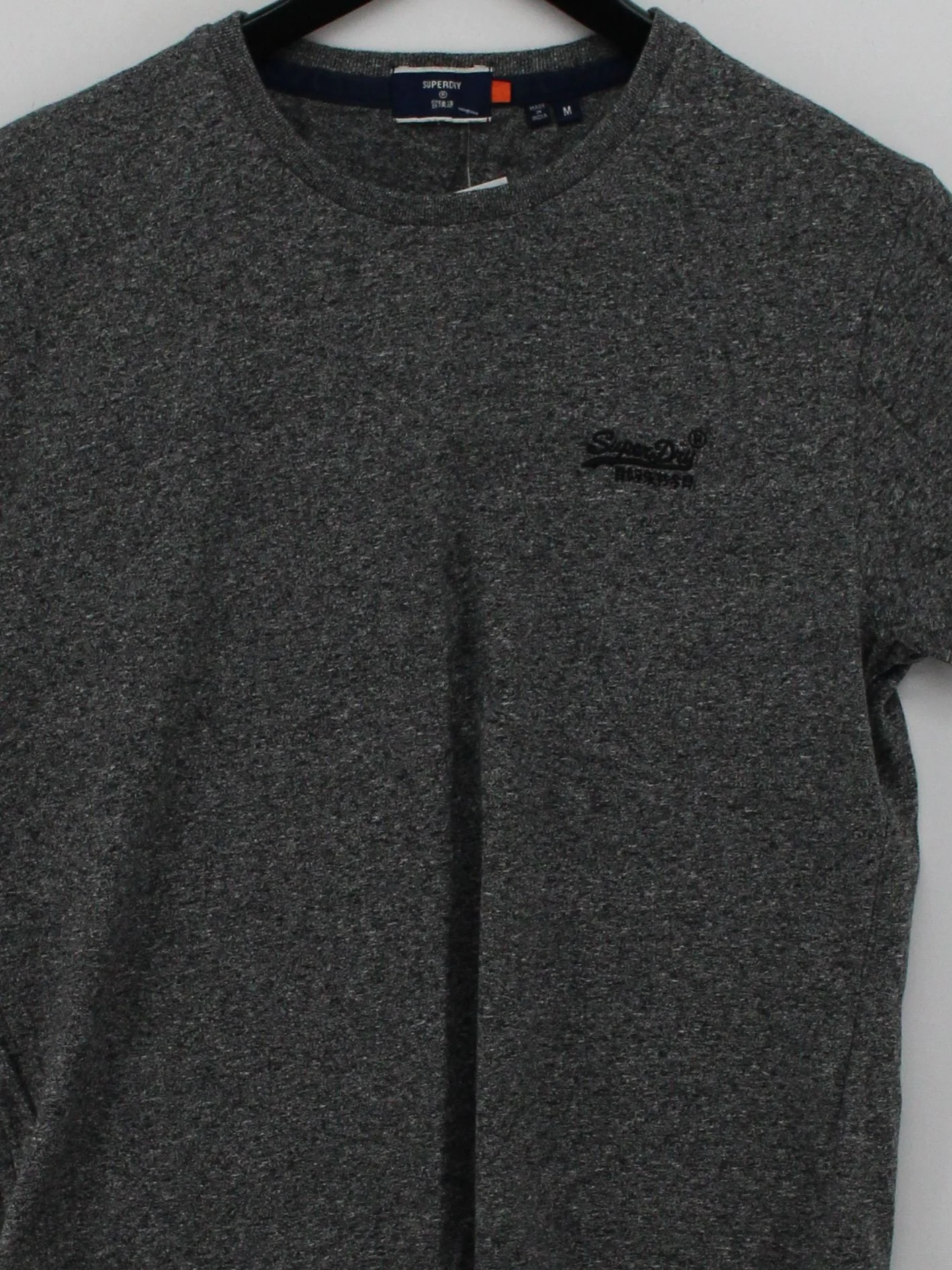 Superdry Men's T-Shirt M Grey 100% Cotton Basic - Image 3