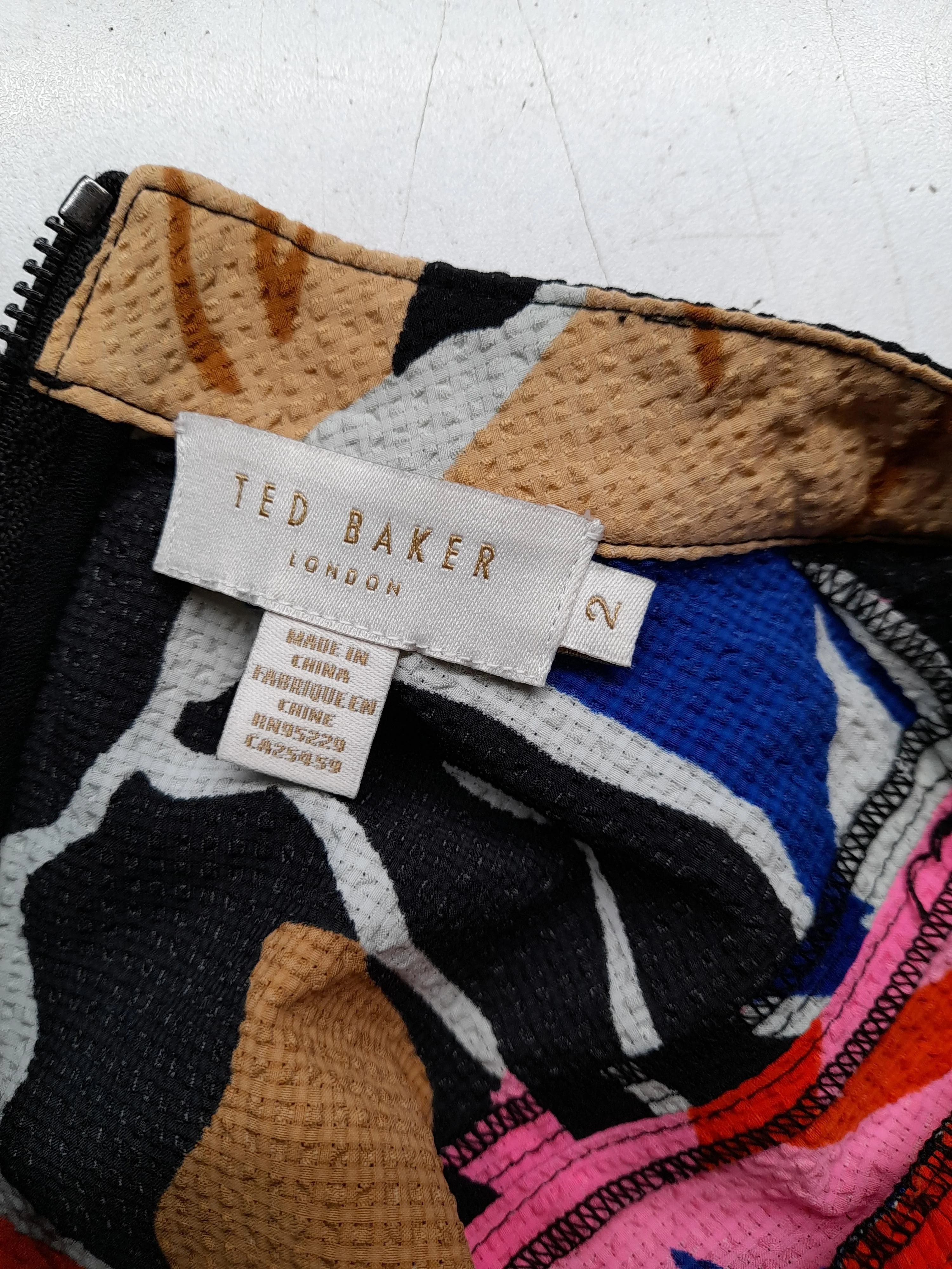 Ted Baker Women's Top UK 10 Multi 100% Polyester Basic - Image 5