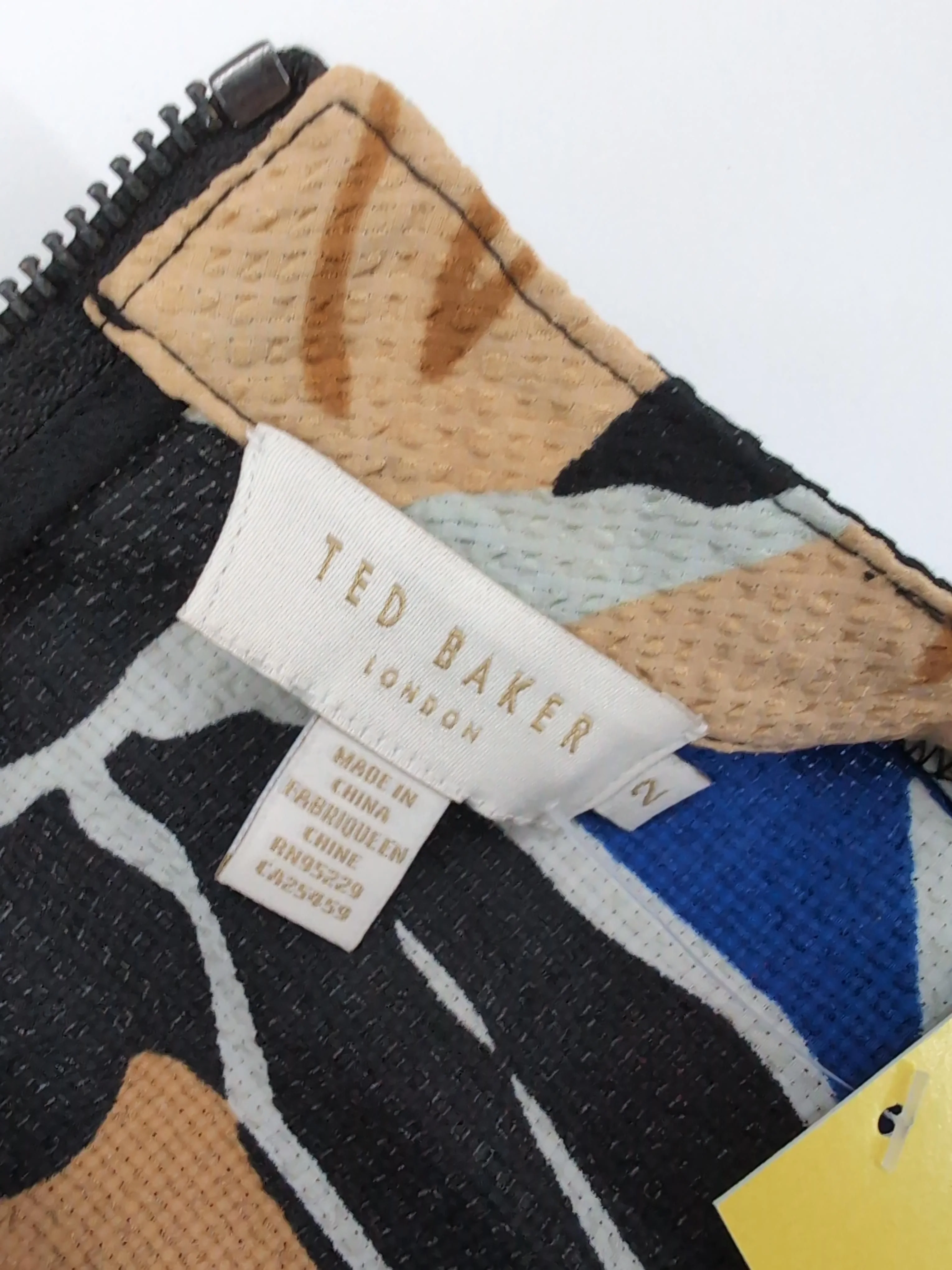 Ted Baker Women's Top UK 10 Multi 100% Polyester Basic - Image 7