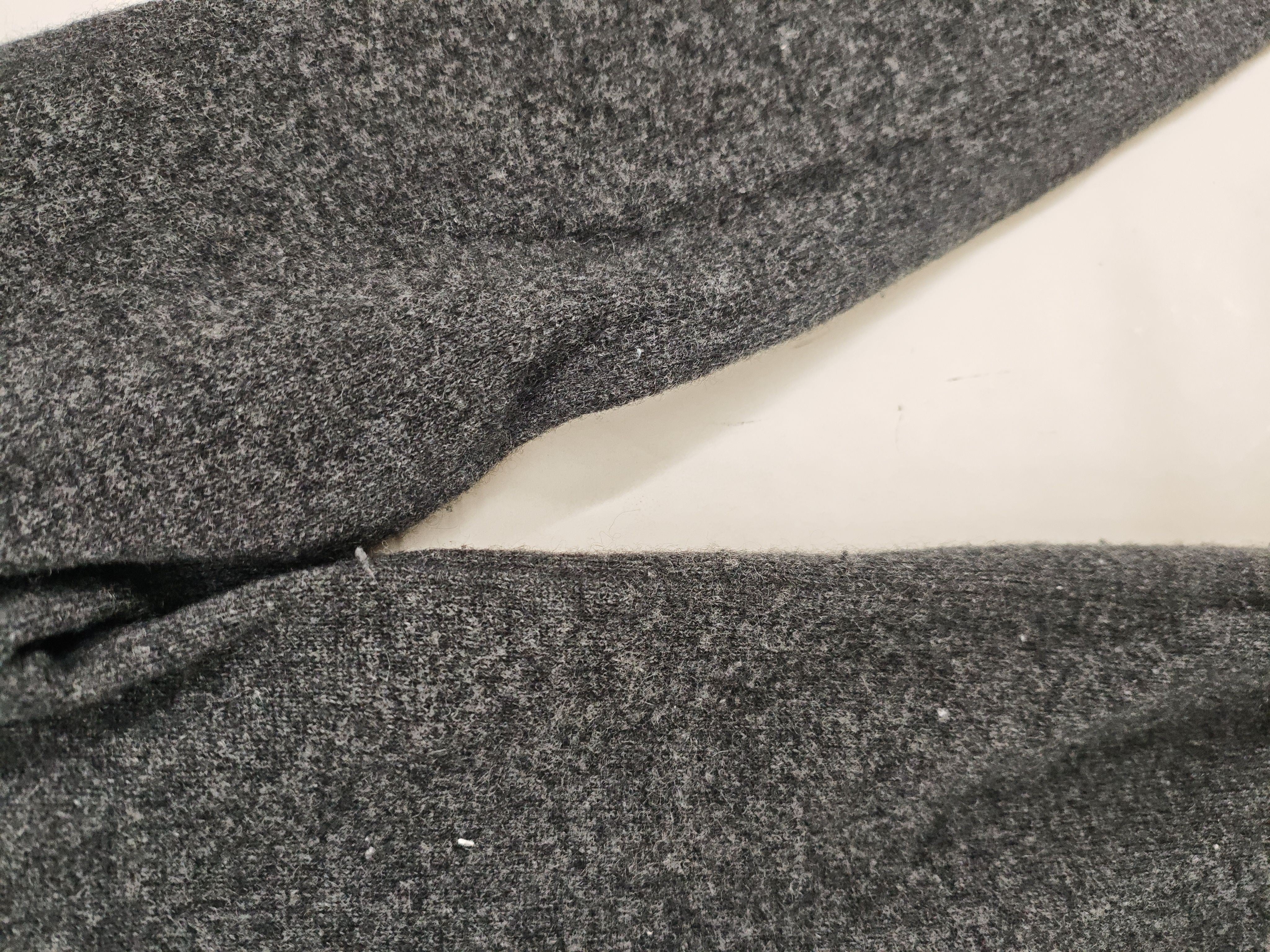 Uniqlo Men's Jumper XS Grey 100% Cashmere Round Neck Pullover - Image 5