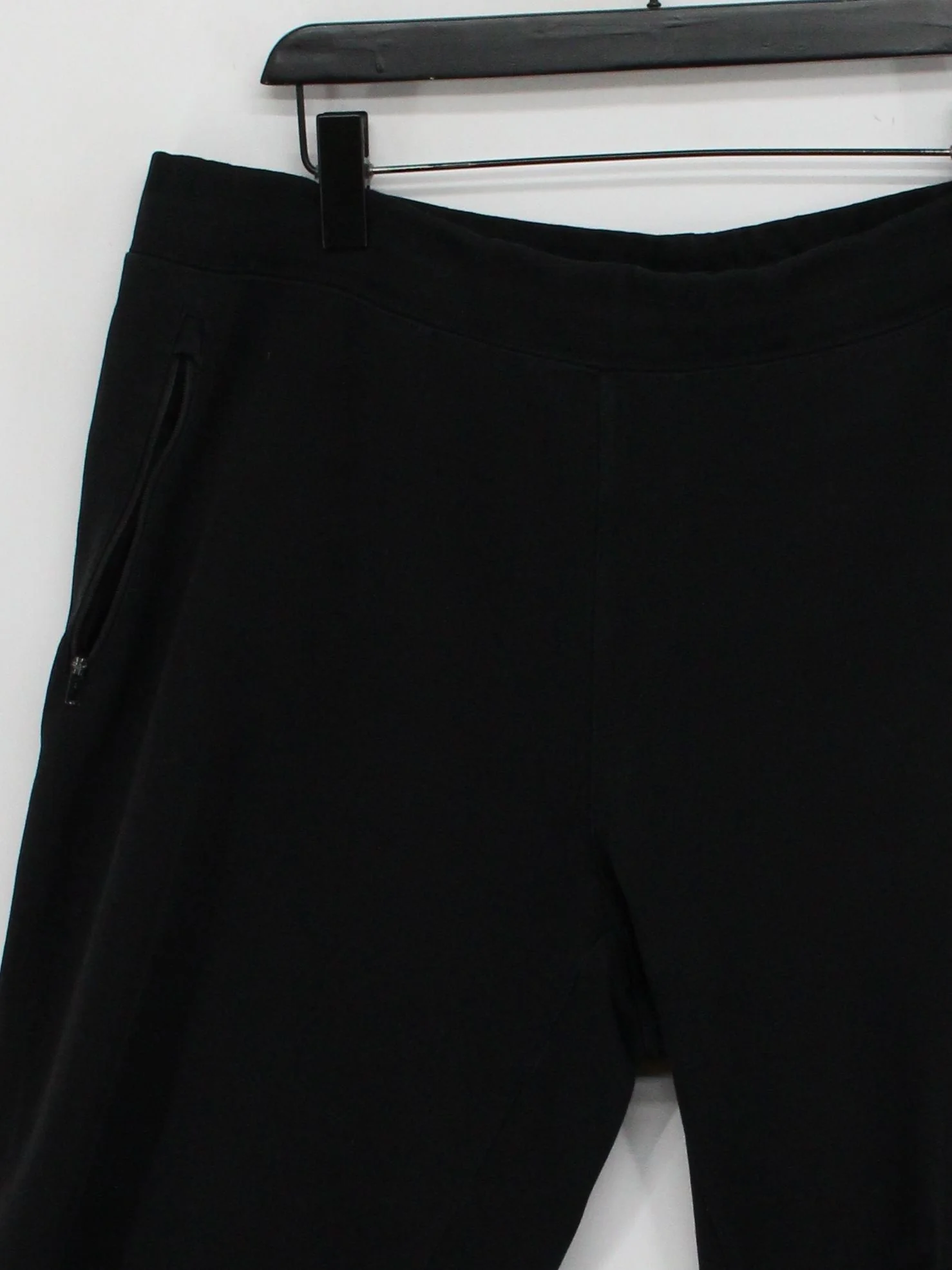 Uniqlo Men's Sports Bottoms XXL Black Polyester with Cotton Tapered Sweatpants - Image 3