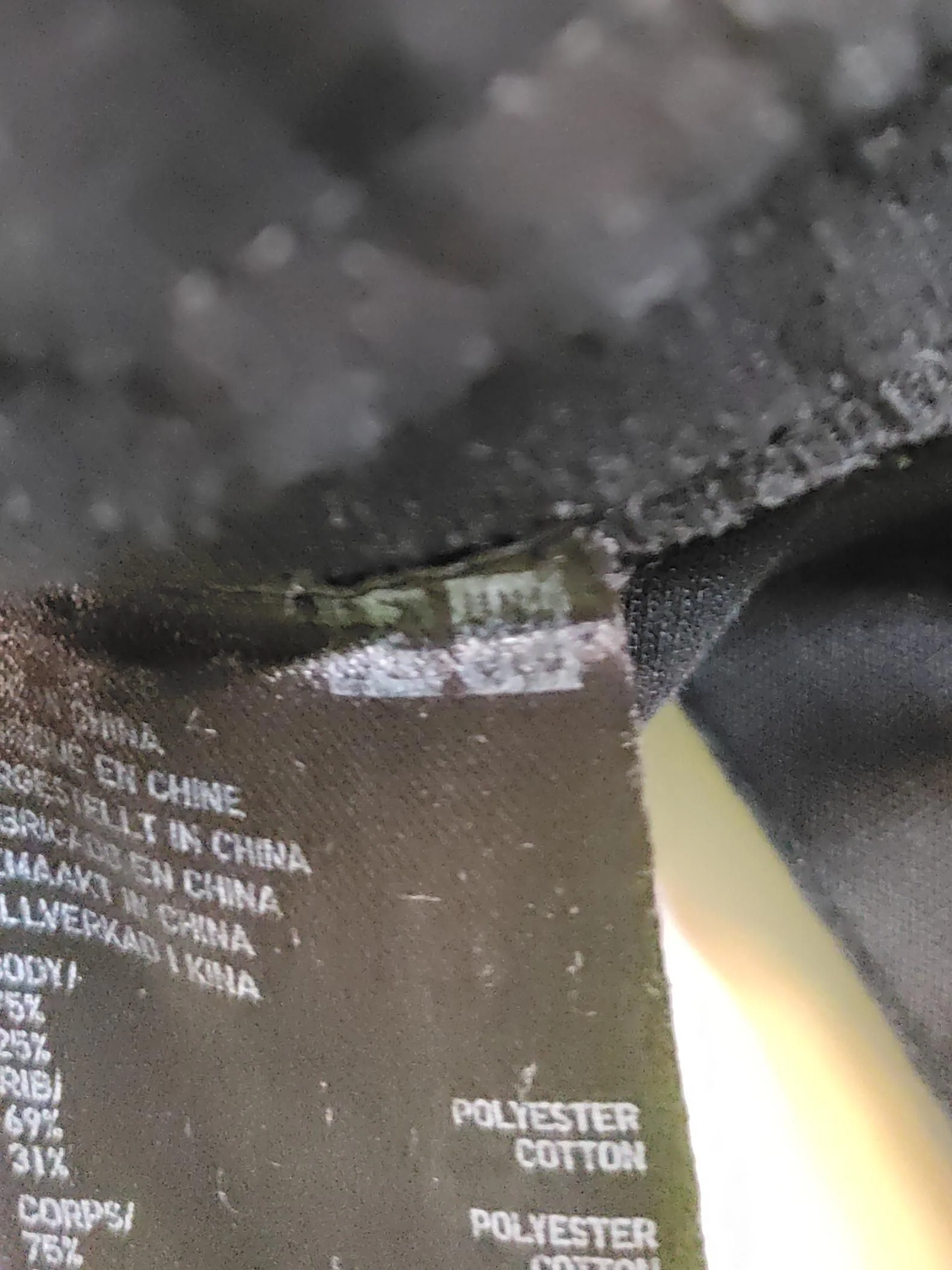 Uniqlo Men's Sports Bottoms XXL Black Polyester with Cotton Tapered Sweatpants - Image 5