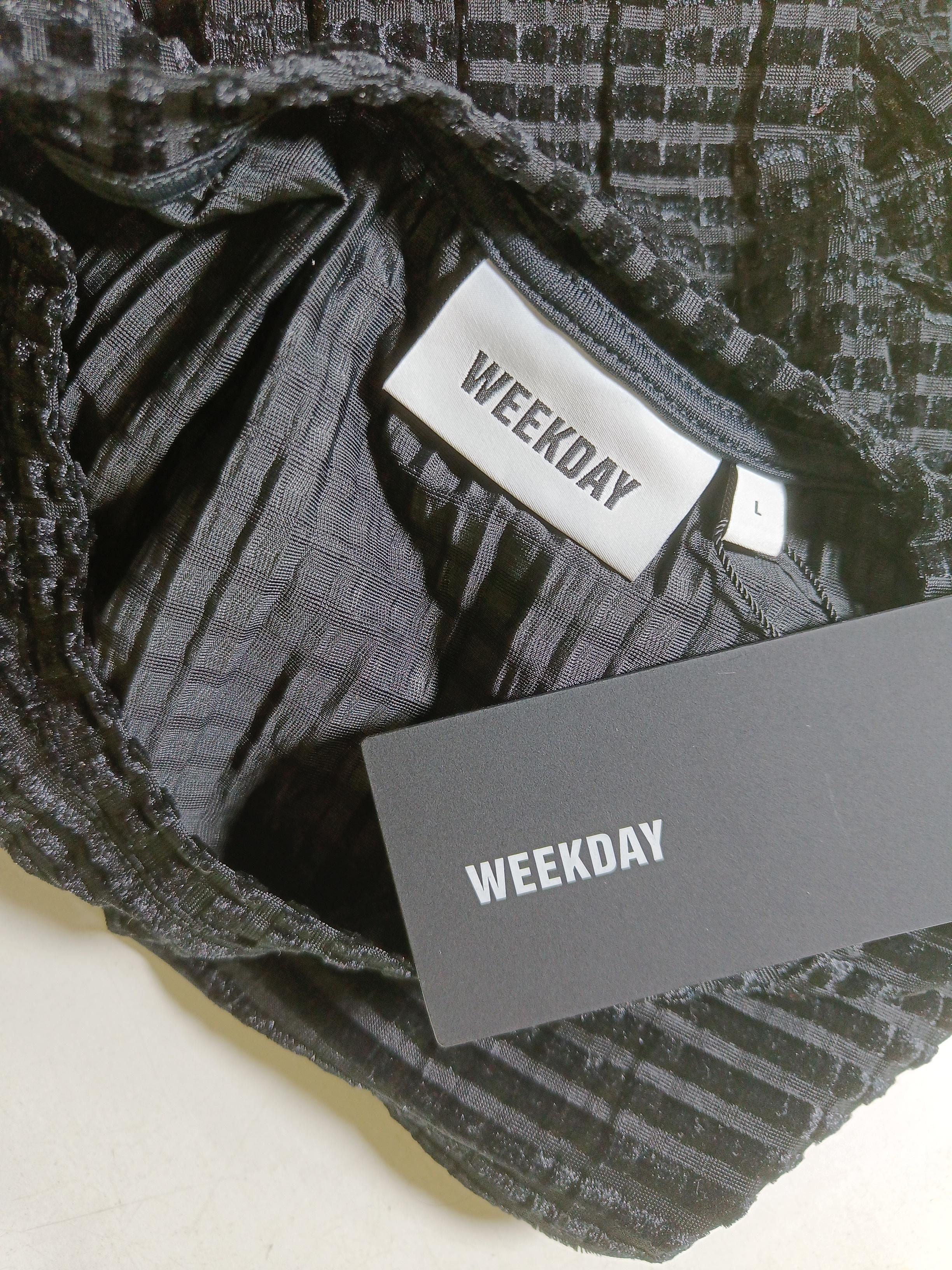 Weekday T-Shirt Mini Dress L in Black - Image 5